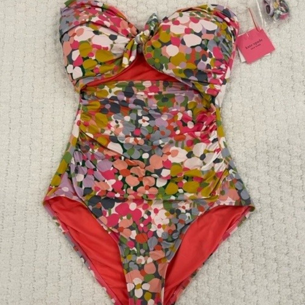 NWT Kate Spade 1 piece swimsuit - size large